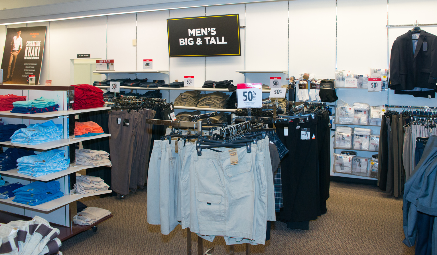 jcpenney big and tall shoes