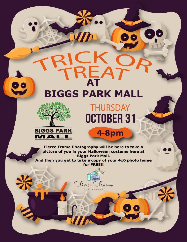 Trick or Treat at Biggs Park Mall Biggs Park Mall