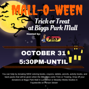 Mall-O-Ween: Trick or Treat at Biggs Park Mall