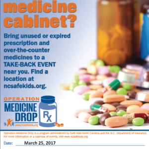 Medicine Drop 2017 – This Saturday March 25