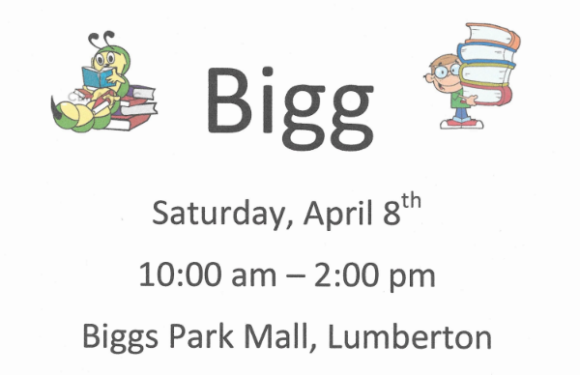 Robeson Reads Bigg on April 8