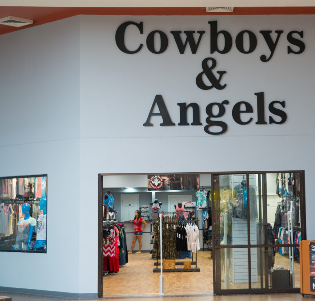 CowboysAngels_Storefront - Biggs Park Mall