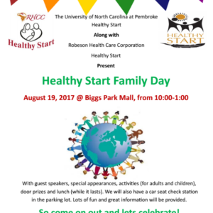 Healthy Start Family Day – August 19, 2017