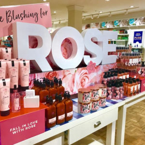 We are blushing for Rose at Bath & Body Works