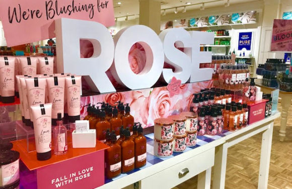 We are blushing for Rose at Bath & Body Works