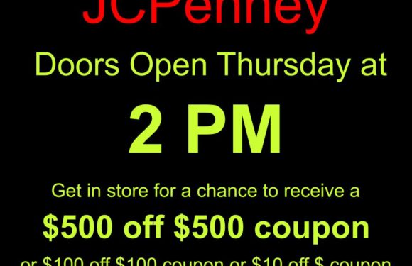 JC Penney Black Friday Information