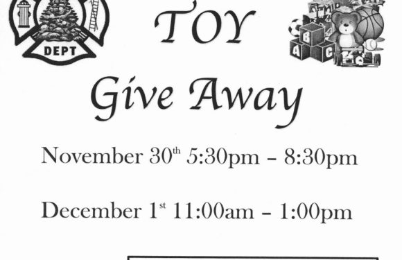 Lumberton Firefighters Association Toy Giveaway