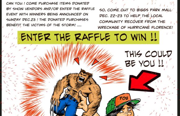 December 22 – 23 – Raffle for Charity