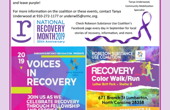 September 2019 is National Recovery Month