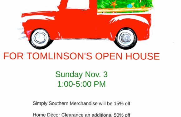 Tomlinson’s Open House