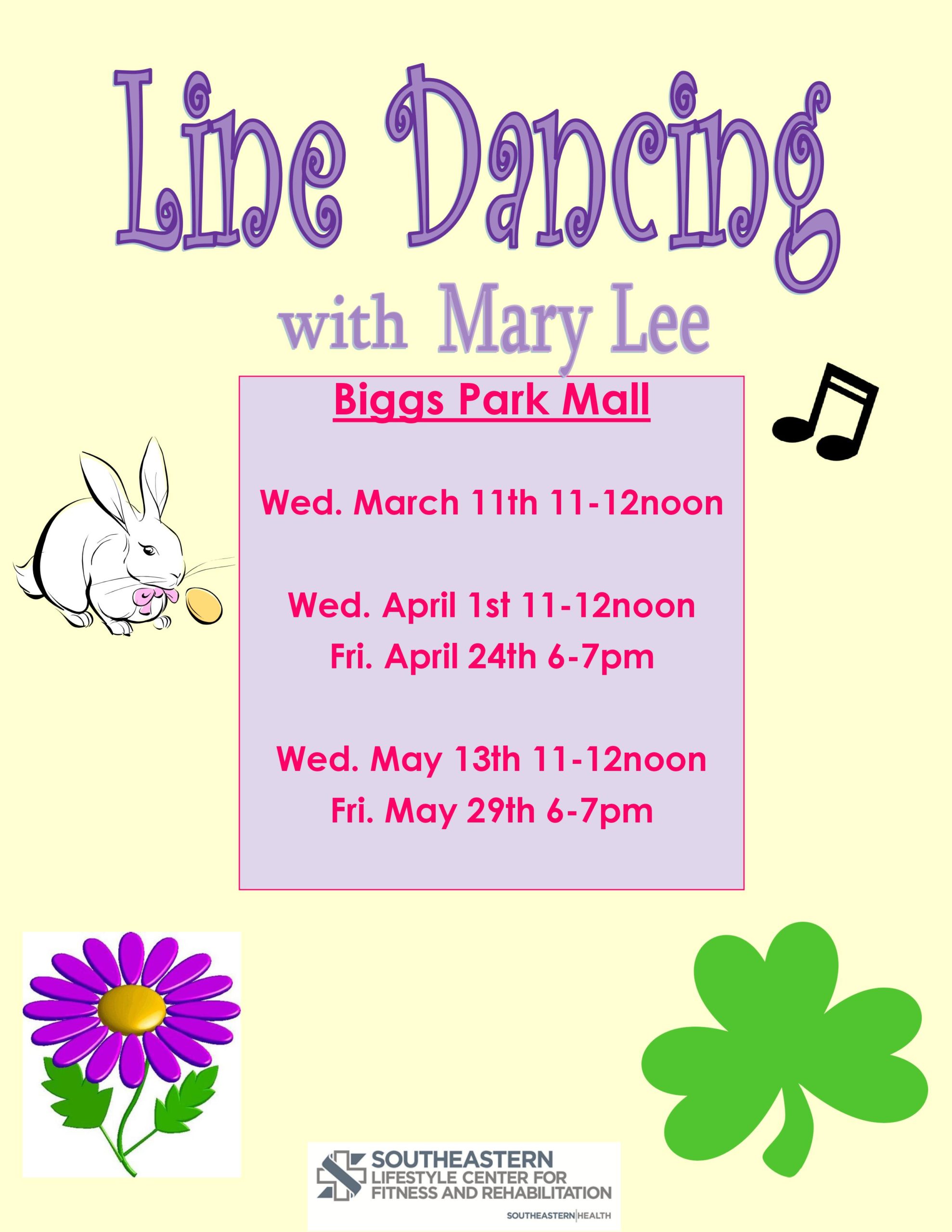 Spring Line Dancing with Mary Lee