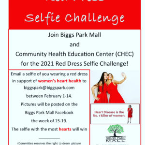 Red Dress Selfie Challenge