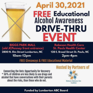 Alcohol Awareness Drive-Thru Event