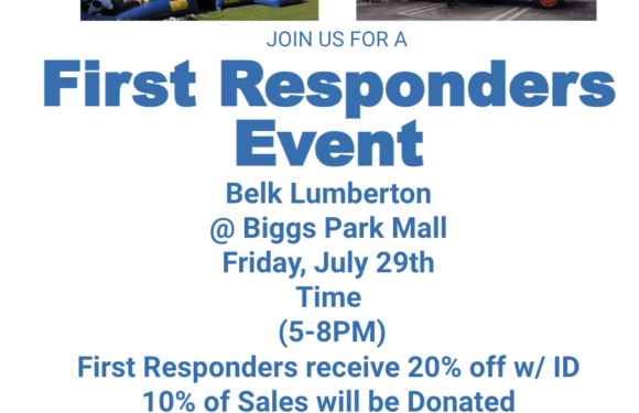 First Responders’ Event on July 29