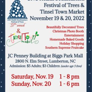 37th Annual Festival of Trees & Tinsel Town Market