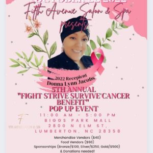 Fight Strive Survive – Cancer Benefit