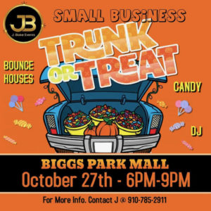 Trunk or Treat on October 27