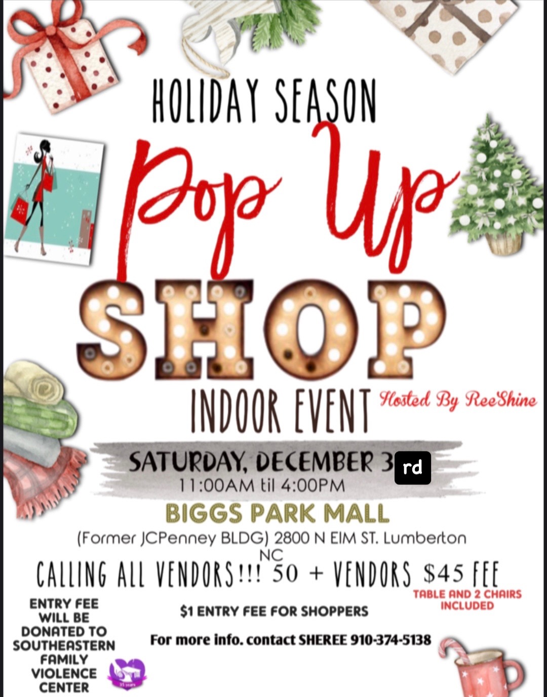 Holiday Pop-up Market at Town Center at Cobb Tickets, Sat, Dec 16, 2023 at  10:00 AM