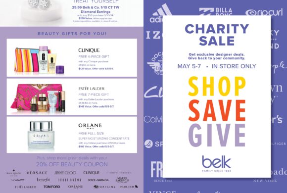 Charity Sale at Belk: May 5-7