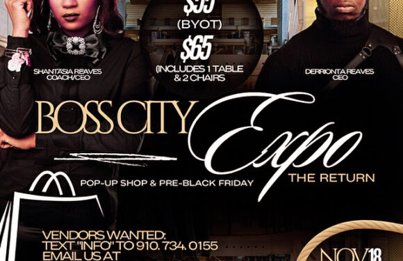 Boss City Expo Pop Up Shop