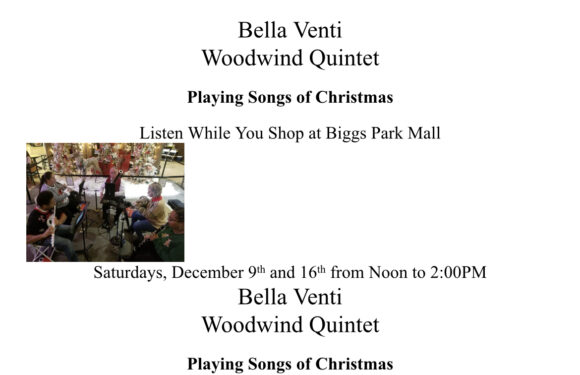 Bella Venti Playing Songs of Christmas