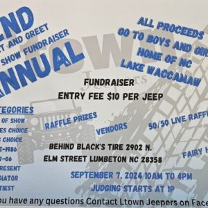 Jeep Show Fundraiser