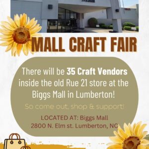 Mall Craft Fair on September 7