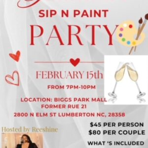 Galentine’s Sip & Paint